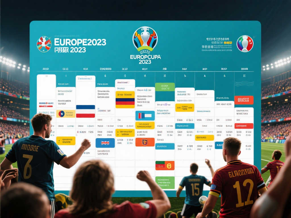 2023欧洲杯比赛日程一览表 2023欧洲杯比赛日程一览表